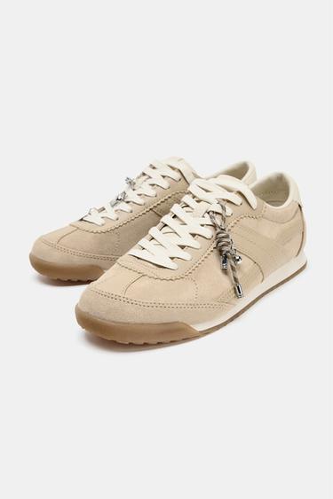 CHAUSSURES DE SPORT CHARMS - Marron sable de Zara - Image 4