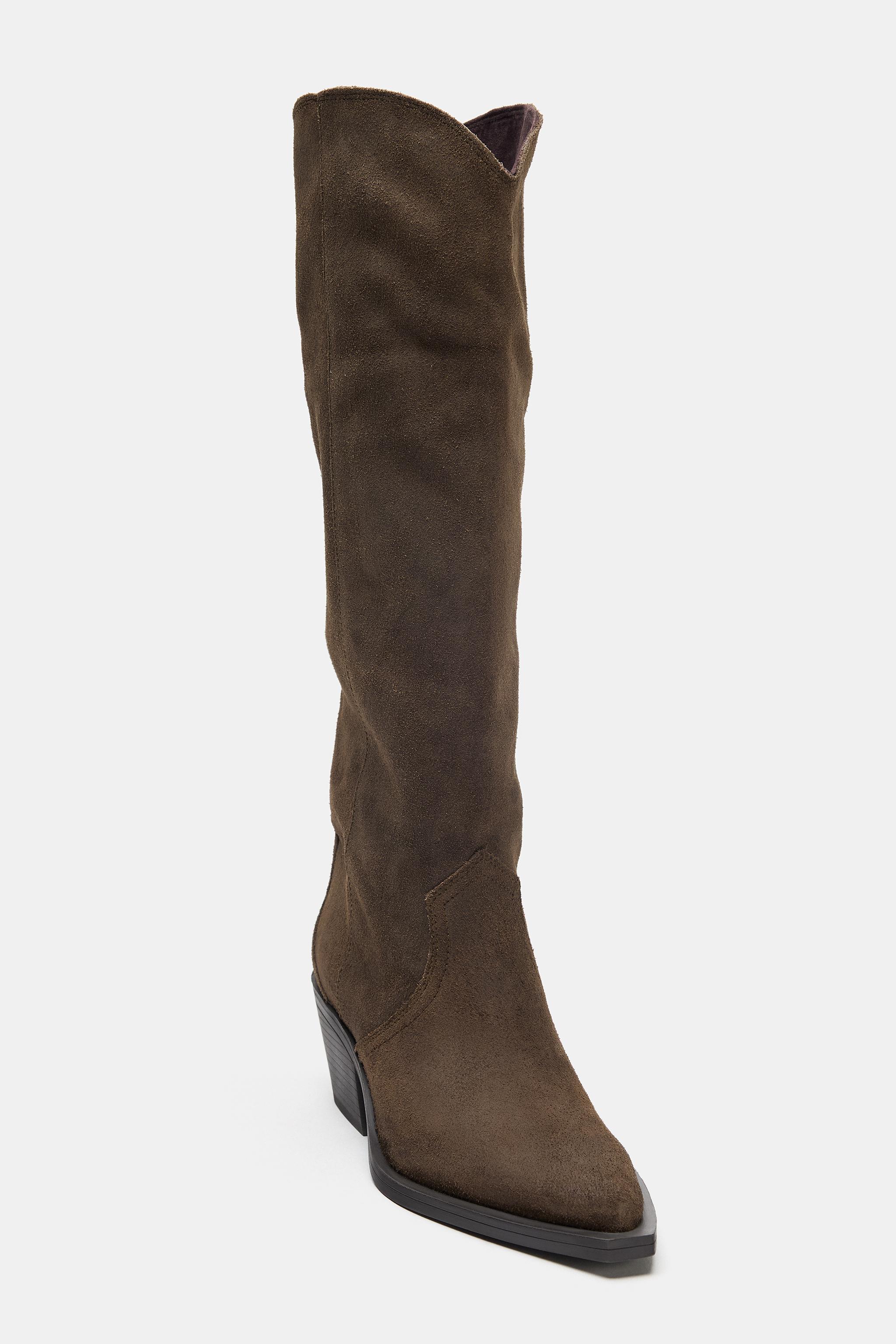 LEATHER COWBOY BOOTS