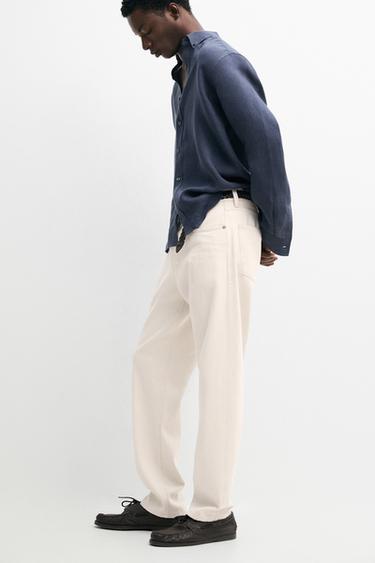 Zara 100% linen regular fit shirt - 567