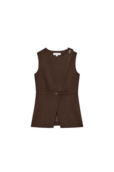 ROMPI SILANG SABUK - Cokelat dari Zara
