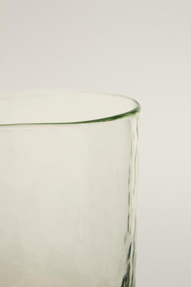 VERRE À SODA EFFET MARTELÉ - Vert de Zara - Image 2