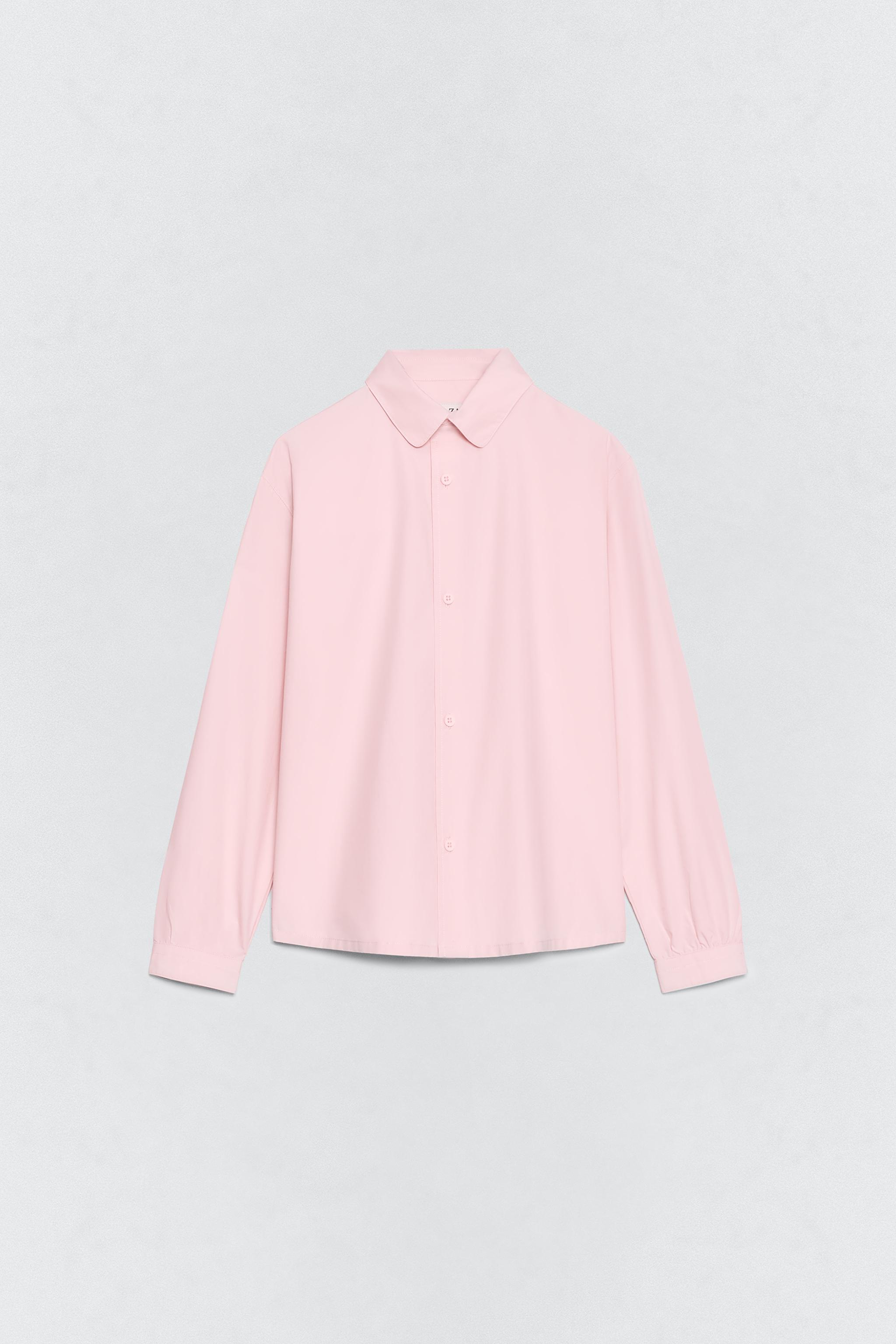 SOSHIOTSUKI x ZARA SHIRT - White / Pink | ZARA United States