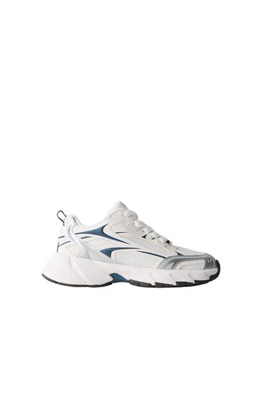 MESH TRAINERS - White by Zara