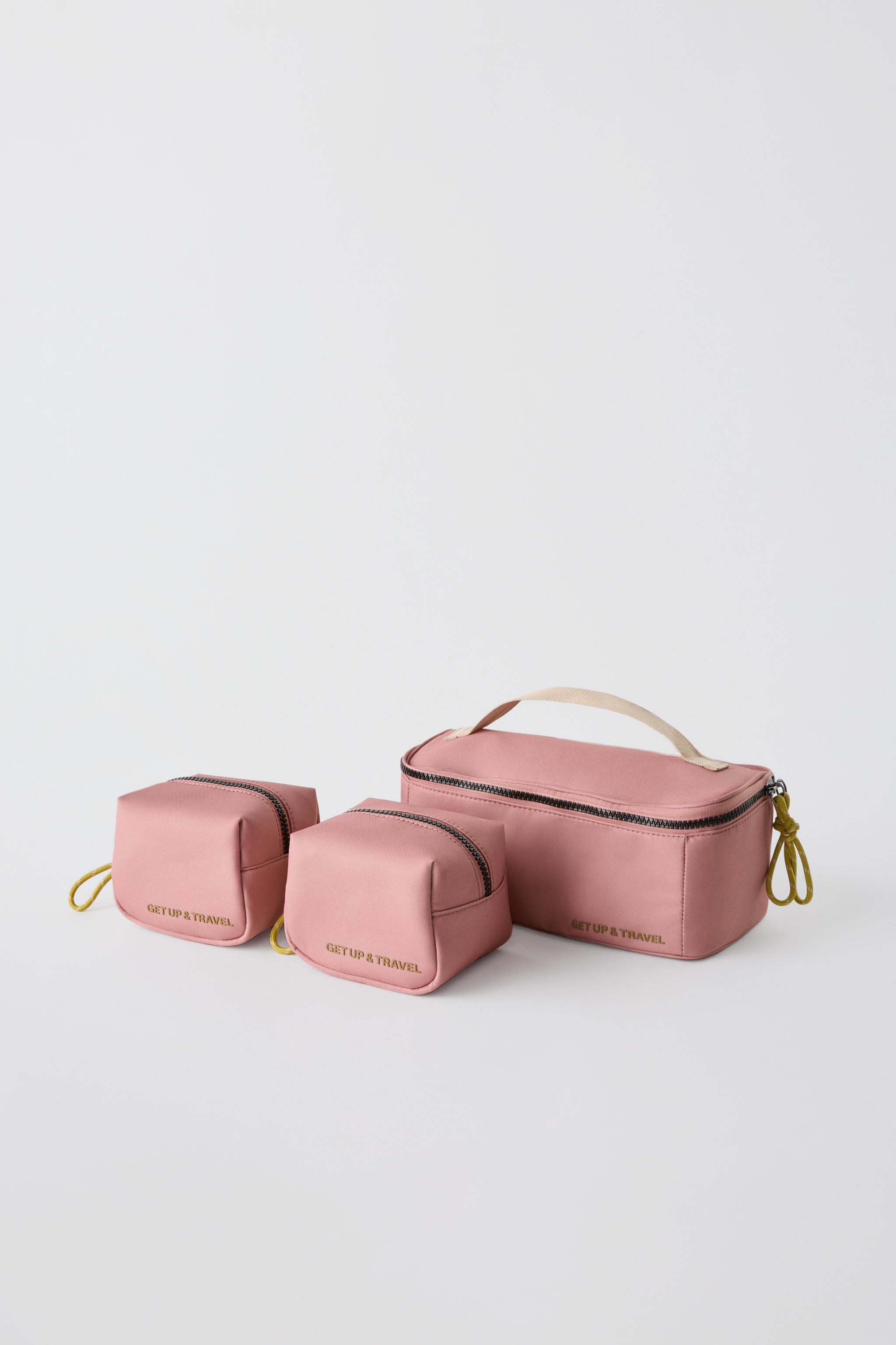 トラベル ポーチ セット - ピンク | ZARA Japan / 日本