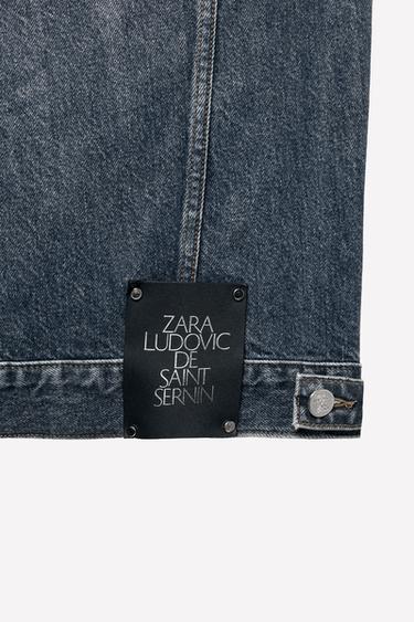 GILET EN JEAN CIRÉ LUDOVIC DE SAINT SERNIN x ZARA - Bleu de Zara - Image 3