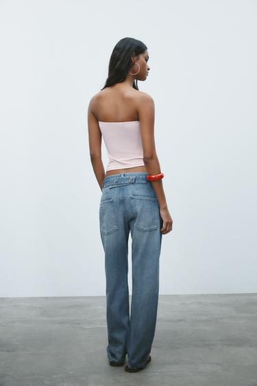TOP POLYAMIDE CERISES - Rose de Zara - Image 4