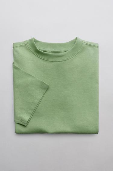 PLAIN MEDIUM WEIGHT T-SHIRT - Lawn by Zara