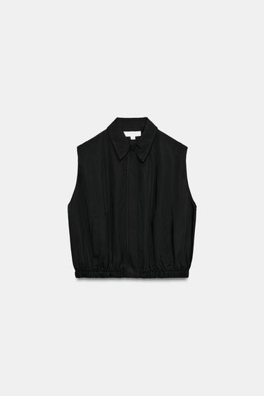 GILET BALLON - Noir de Zara - Image 6