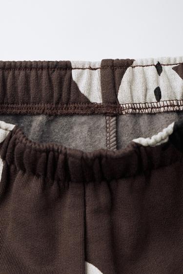 SNOWMEN PRINT JOGGING SET - Brown by Zara - Image 3
