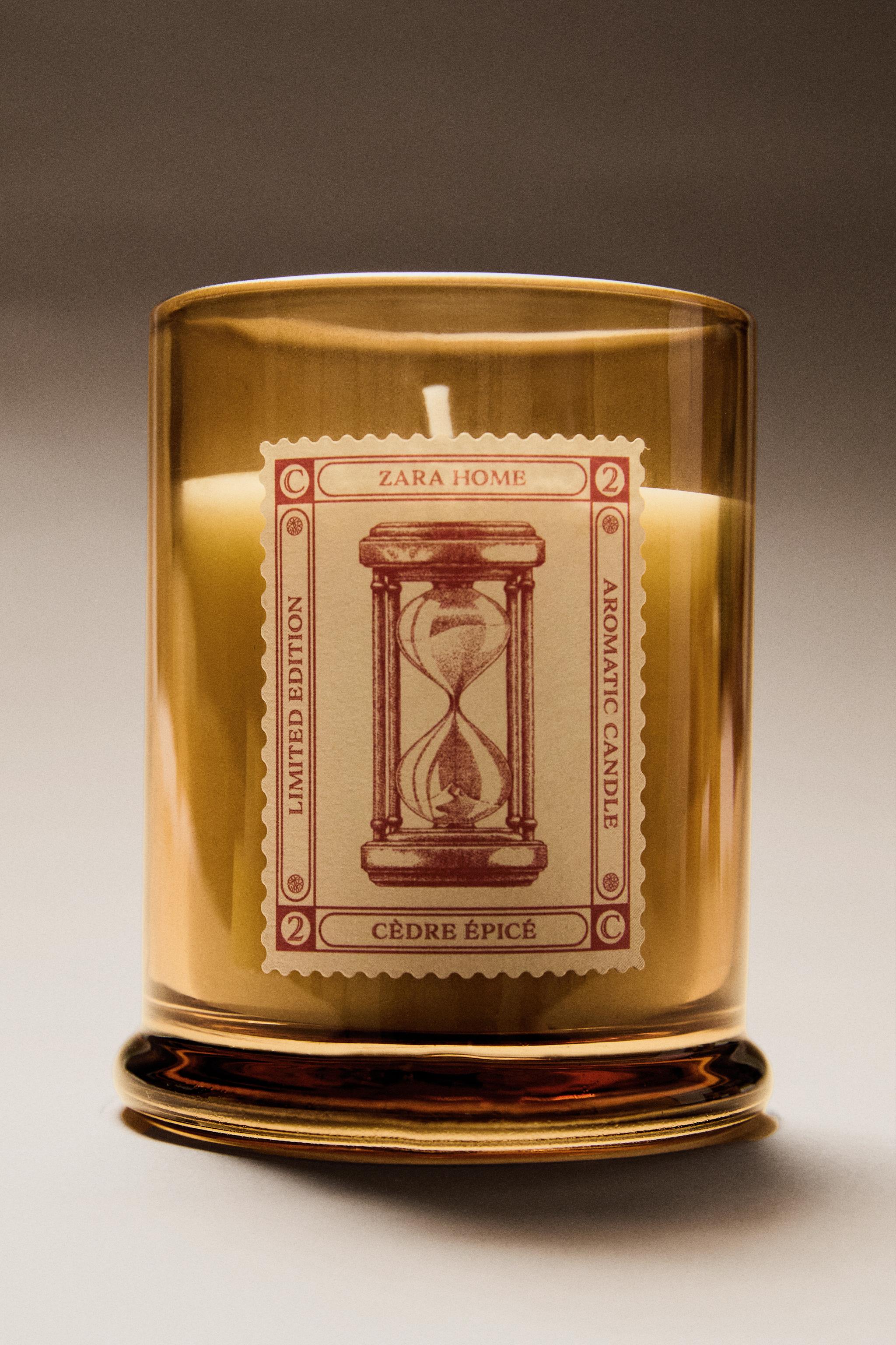 (150 G) CÈDRE ÉPICÉ SCENTED CANDLE