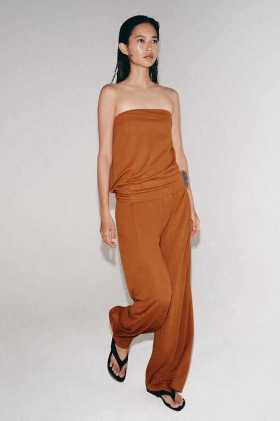 RUSTIC STRAIGHT LEG PANTS from Zara - $45.90