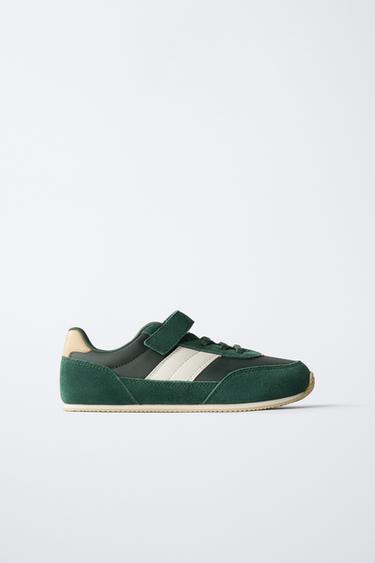 Zara BAREFOOT SNEAKERS - Green