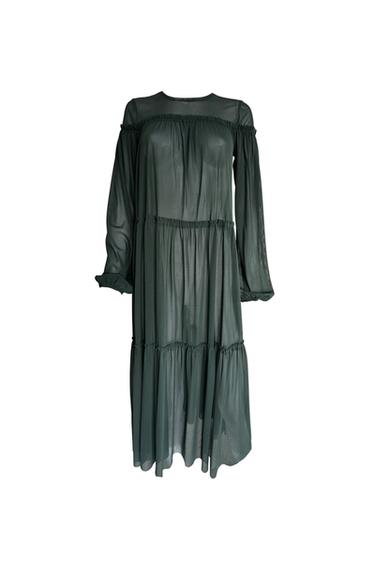BEADED GEORGETTE DRESS SECOND HAND
