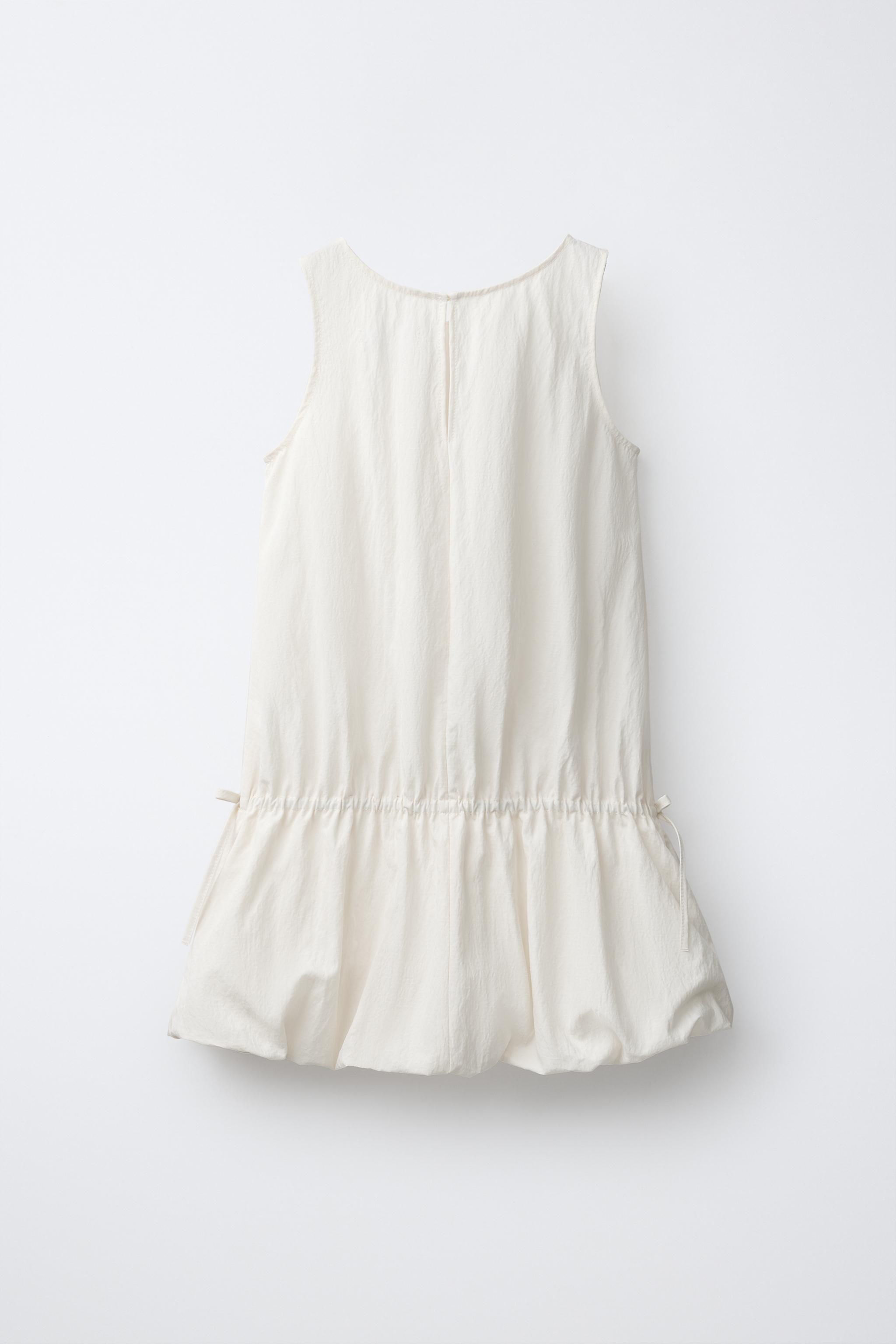 TECHNICAL DRESS — Ecru