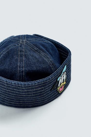 BONNET EN DENIM PIÈCE DONALD DUCK HARRY LAMBERT FOR ZARA X DISNEY - Bleu de Zara - Image 1