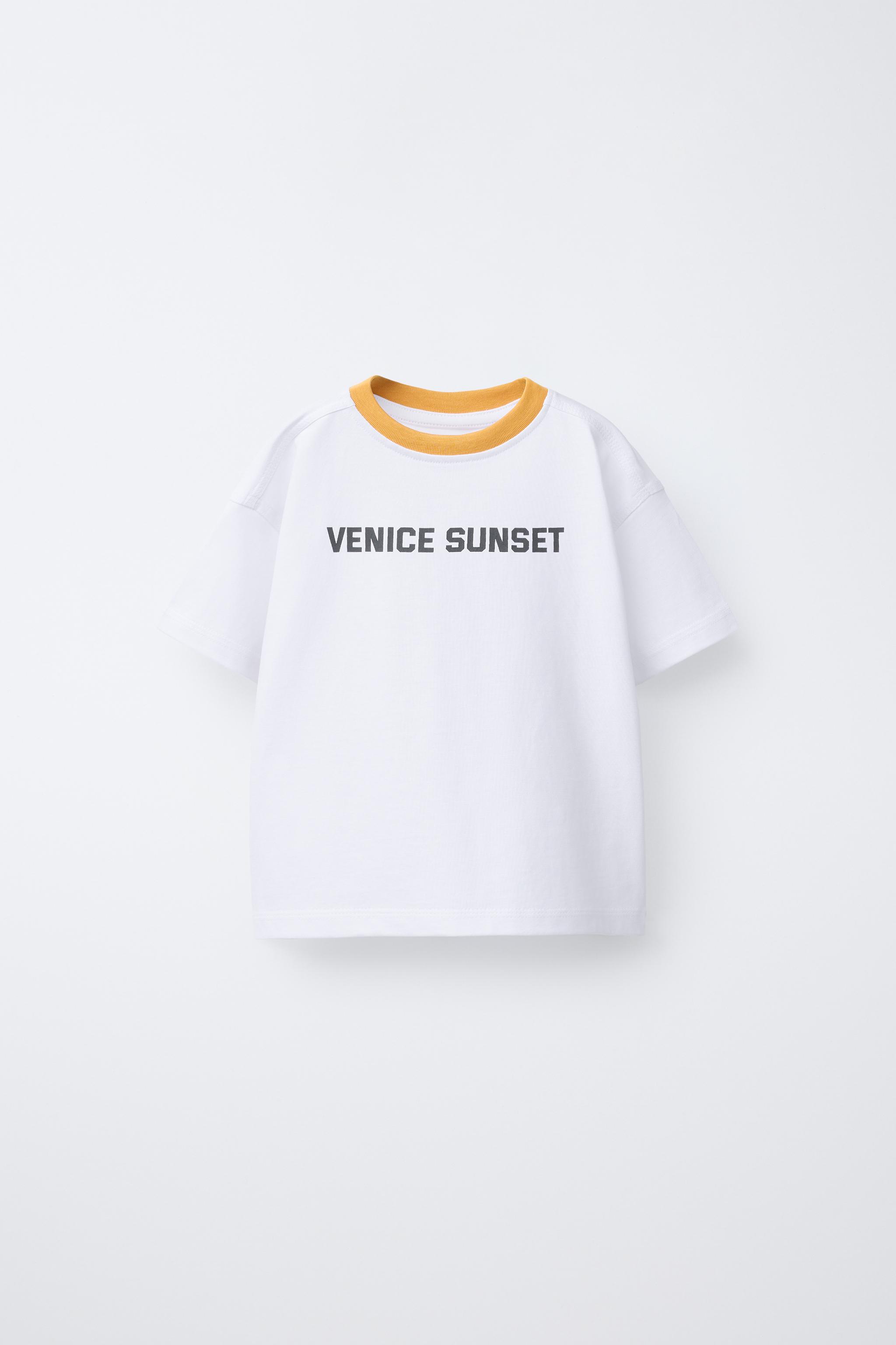 T-SHIRT À INSCRIPTION IMPRIMÉE