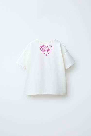 BARBIE™ MATTEL BALLOON T-SHIRT - Oyster-white by Zara - Image 1