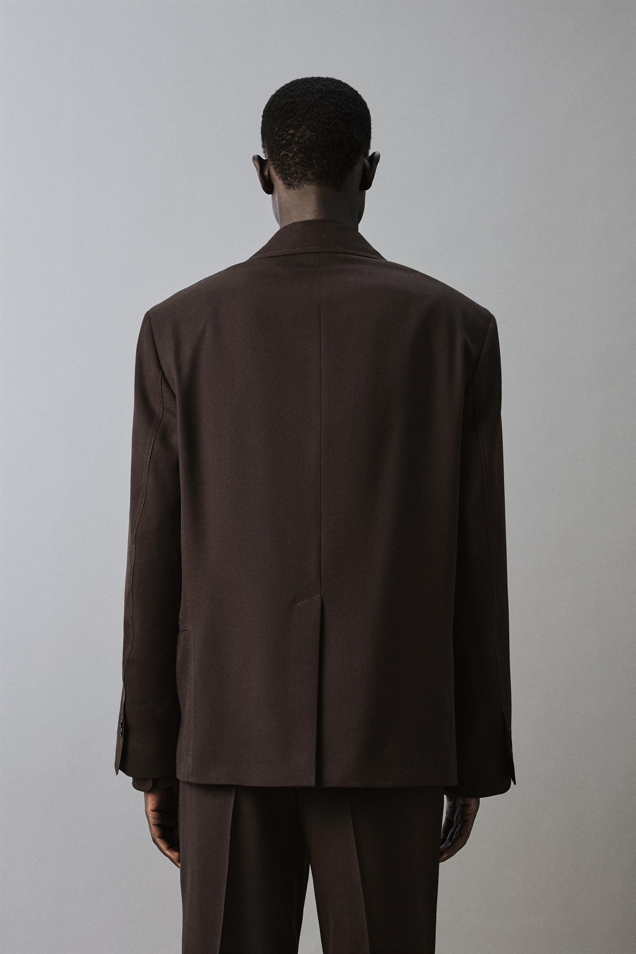 WOOL BLEND SUIT BLAZER