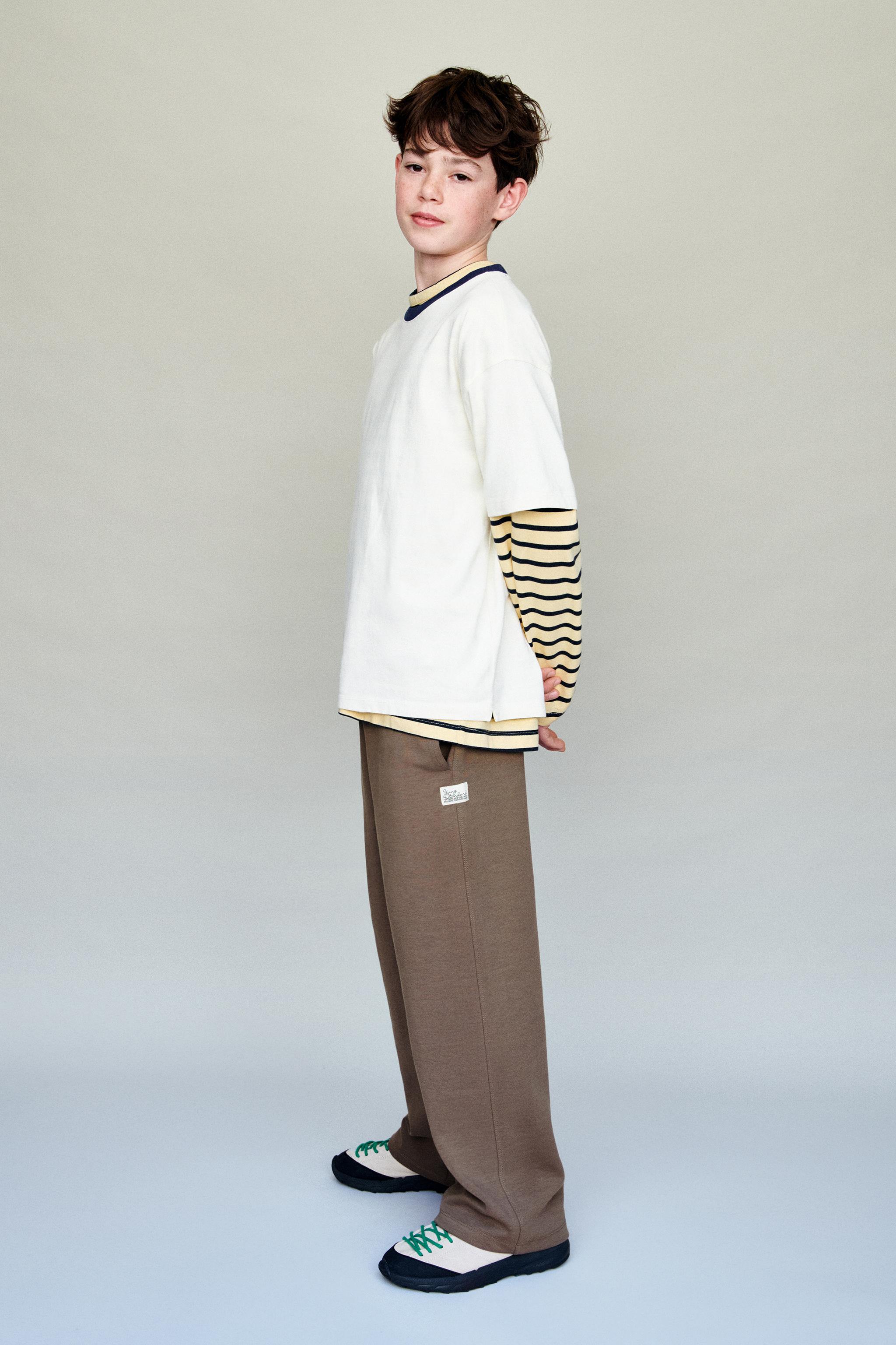 PANTALON EN MOLLETON DROIT INTERLOCK