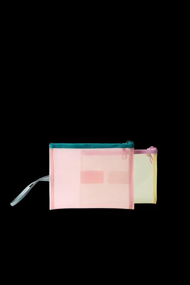 PACK OF BEACH BAGS - Pink by Zara