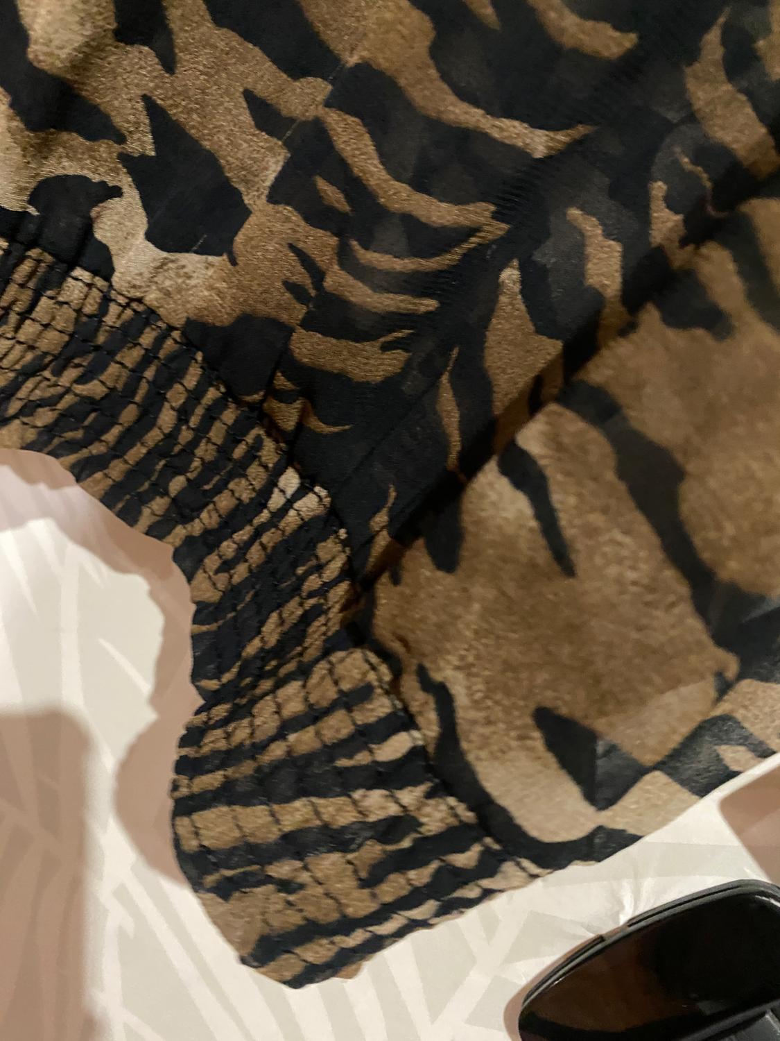 TOP BLUSA LEOPARDO SEMITRANSPARENTE - Image 3
