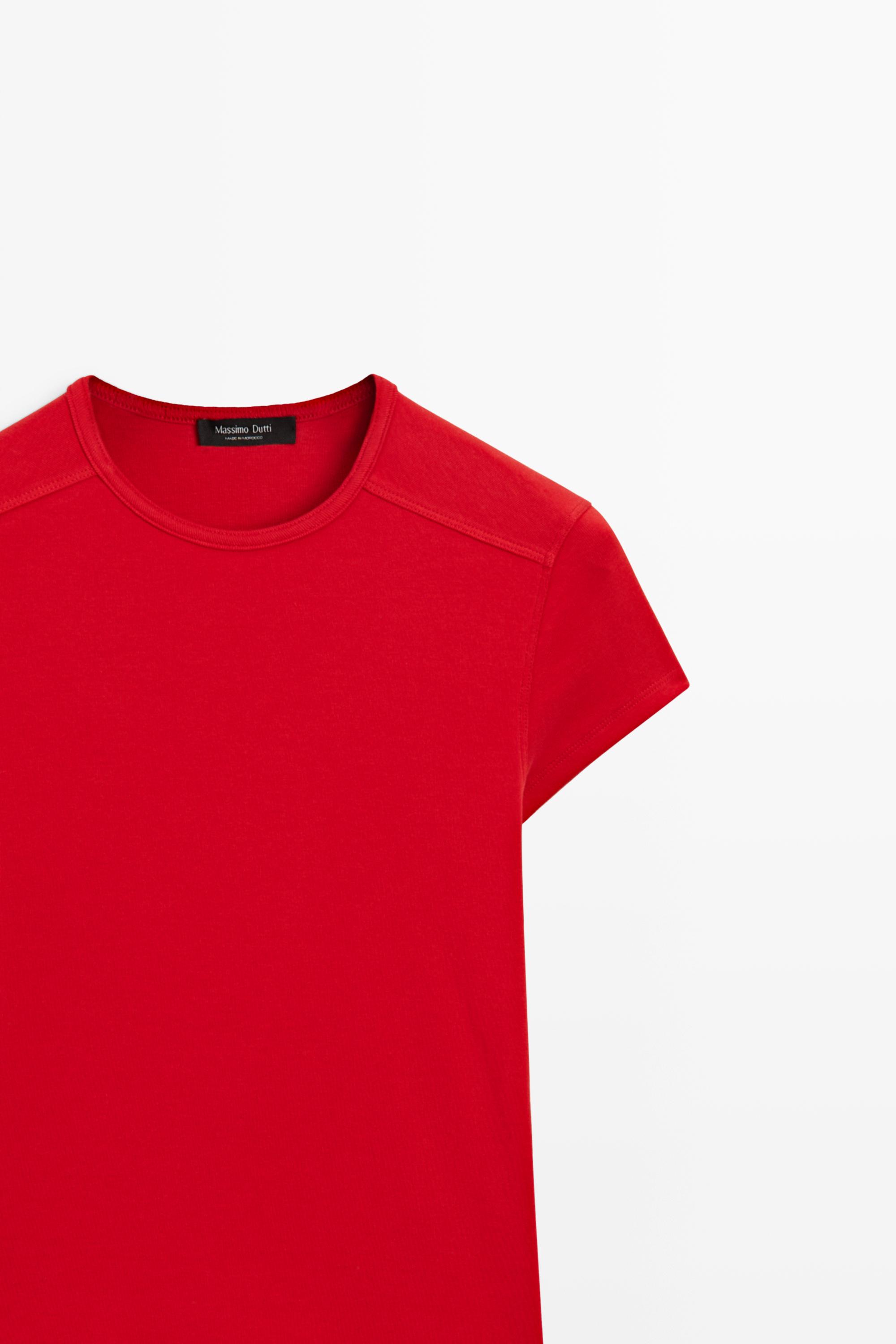 T-shirt manches courtes coton mélangé