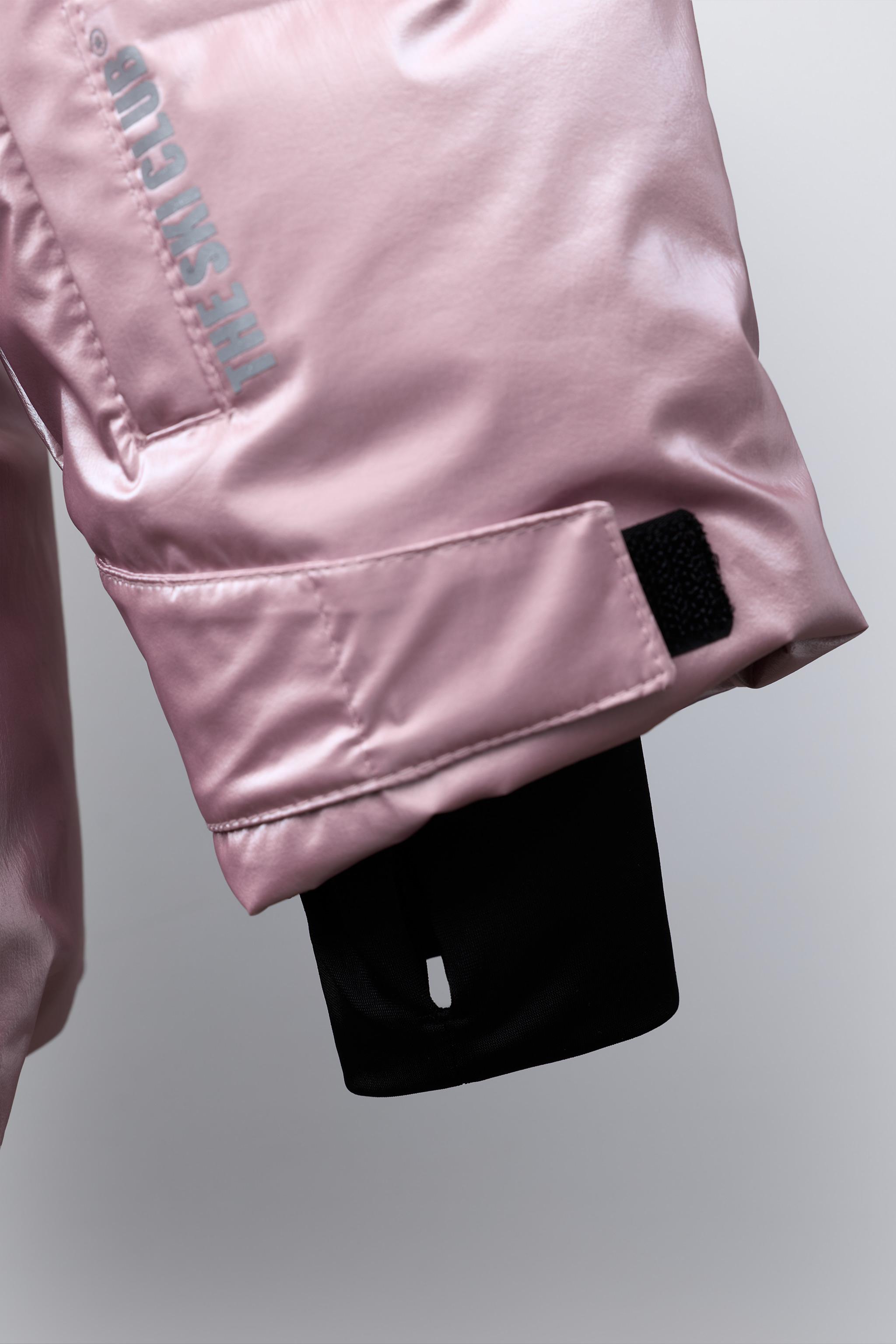 DOUDOUNE EN PLUME ET DUVET WATER RESISTANT COUPE-VENT MÉTALLISÉE SYSTÈME RECCO® COLLECTION SKI