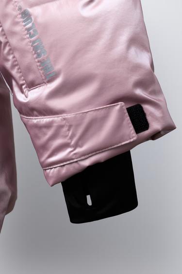 METALLIC 80% DOWN AND 20% FEATHER WATER-RESISTANT AND WINDPROOF PUFFER JACKET RECCO® SYSTEM SKI COLLECTION - 140 by Zara - Image 6