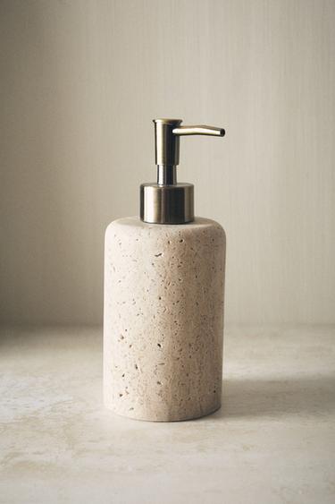 BEIGE MARBLE SOAP DISPENSER - Beige by Zara - Image 6