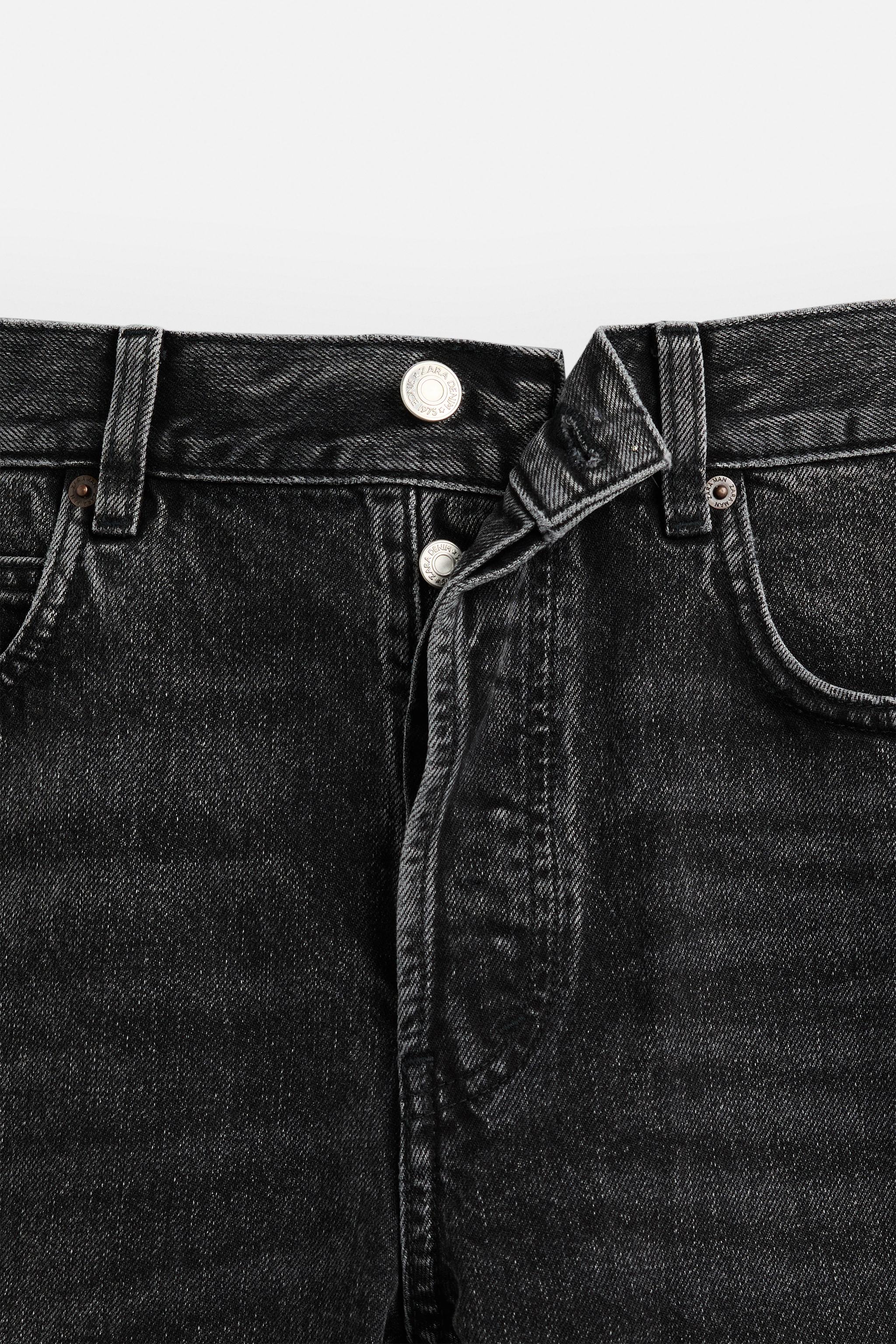 RIPPED REGULAR FIT JEANS - Light blue | ZARA United States RIPPED REGULAR FIT JEANS - Light blue | ZARA United States