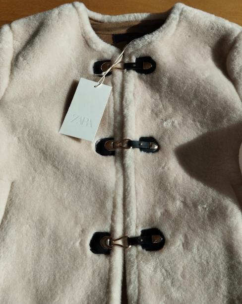 FAUX FUR JACKET WITH FIREMAN CLASP - Image 6