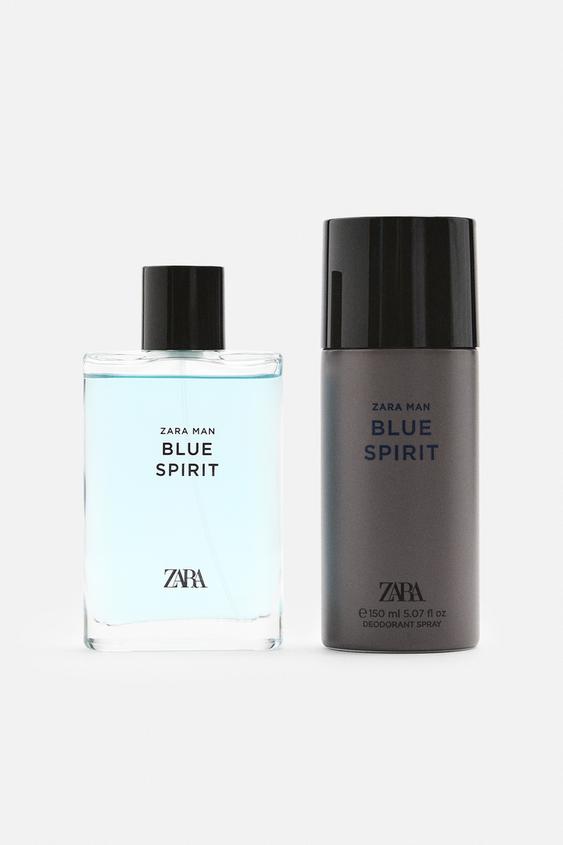 zara zara man blue spirit woda toaletowa 90 ml   zestaw