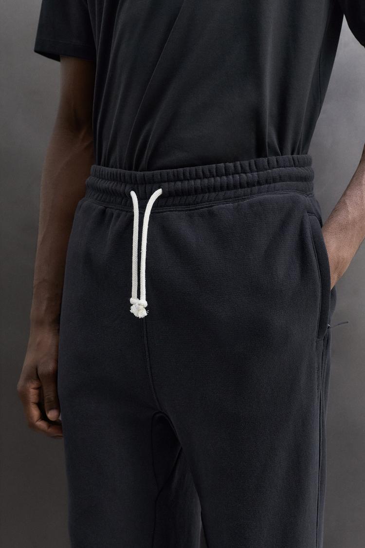 RELAXED FIT TRACKSUIT TROUSERS