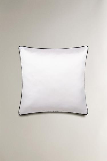 HOUSSE DE COUSSIN SATIN - Blanc cassé de Zara - Image 3