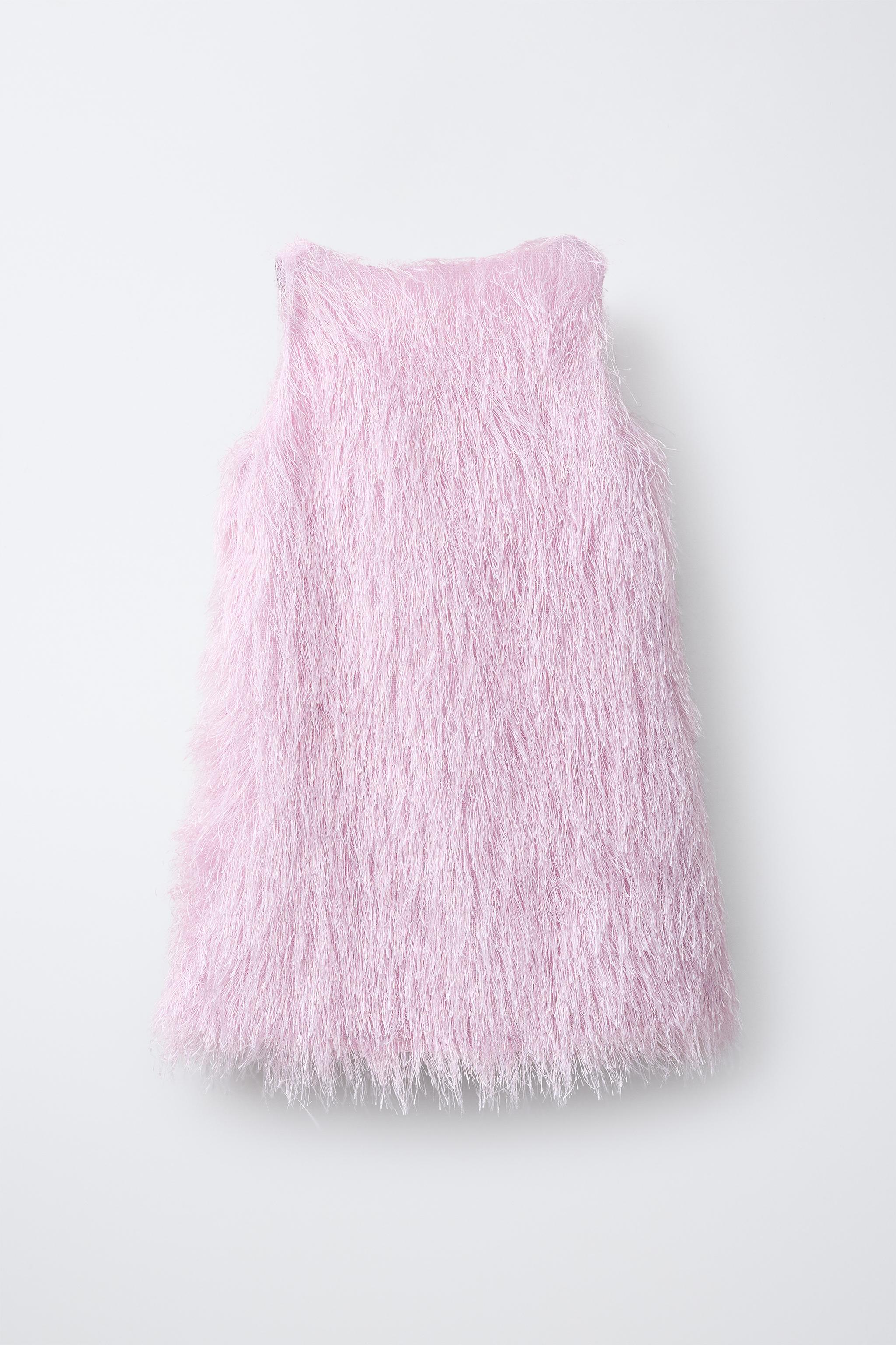 FRINGED DRESS - Pink | ZARA United States FRINGED DRESS - Pink | ZARA United States