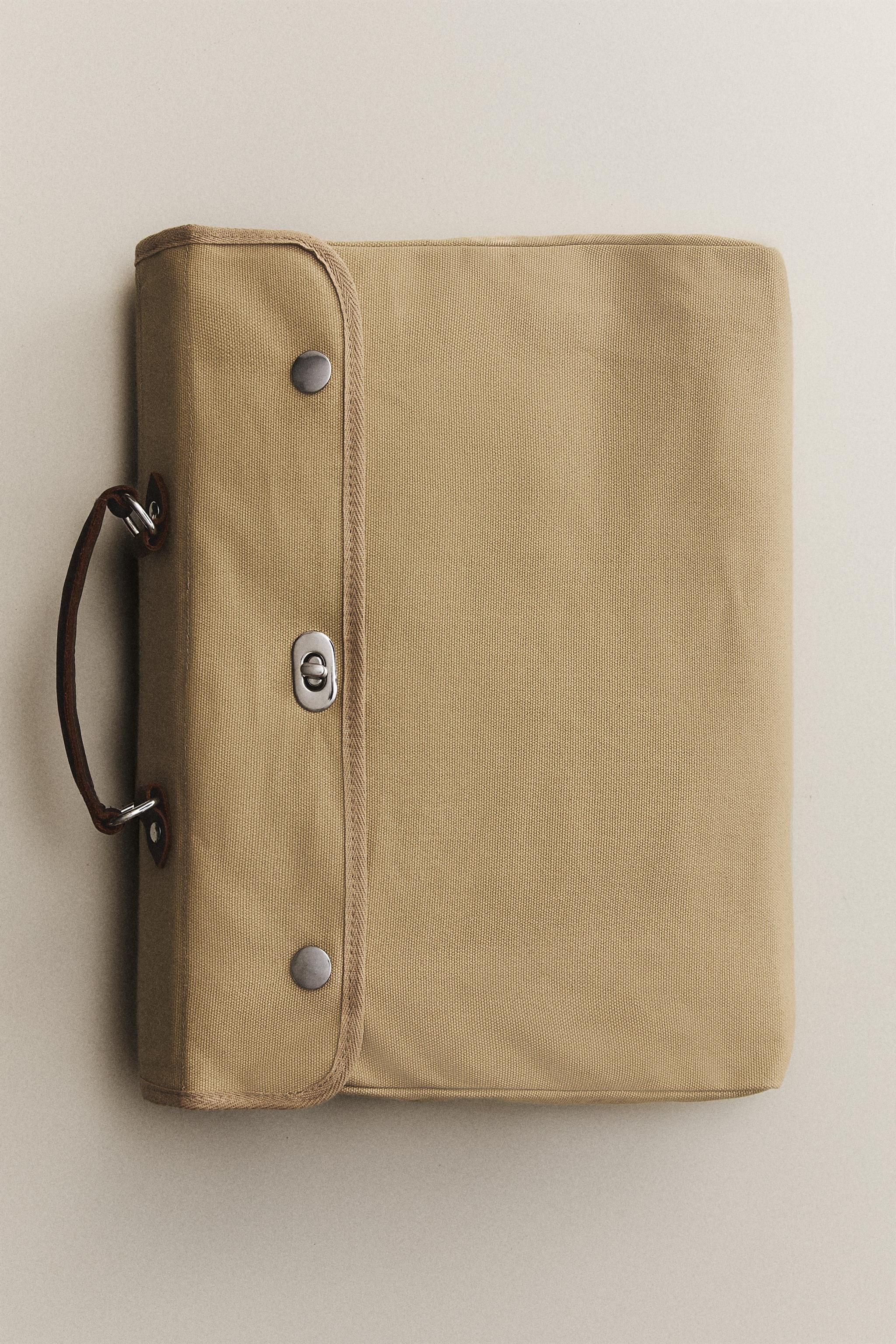 EXPANDABLE CANVAS BAG