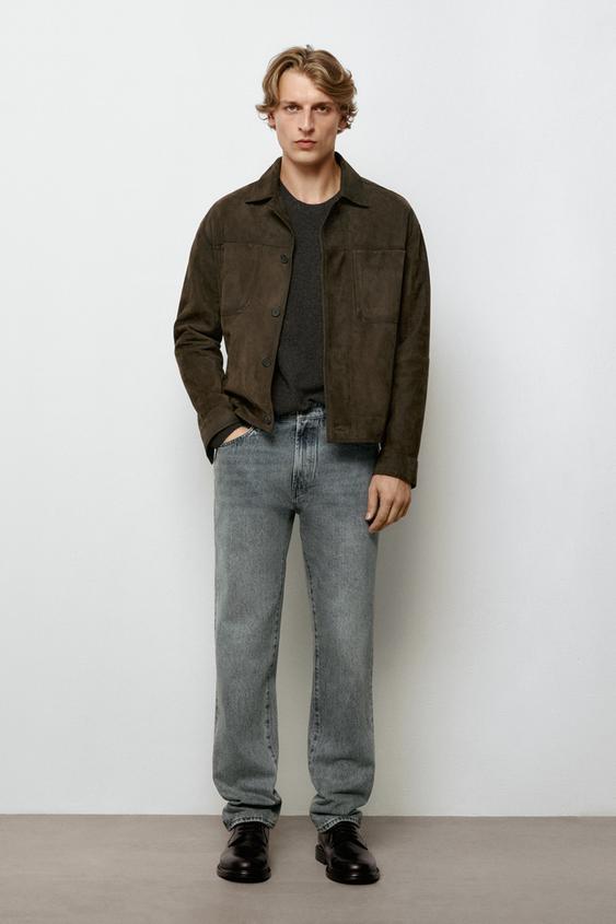 Zara Tapered fit jeans - Mid-blue - Image 0