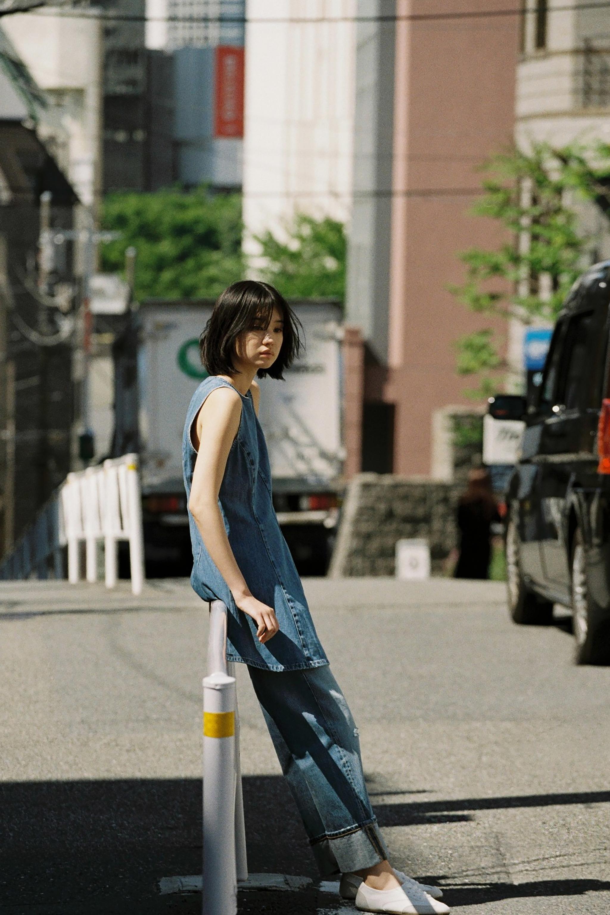 国内発送★ZARA★TRF フレアデニムワンピース TRF フレアデニムワンピース - ブルー | ZARA Japan / 日本
