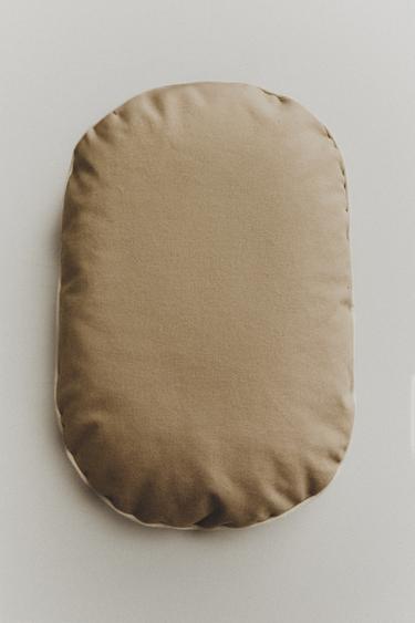 Zara OVAL PET CUSHION WITH PIPING - 米色