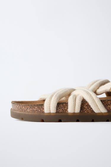 ROPE SANDALS - Brown by Zara - Image 5