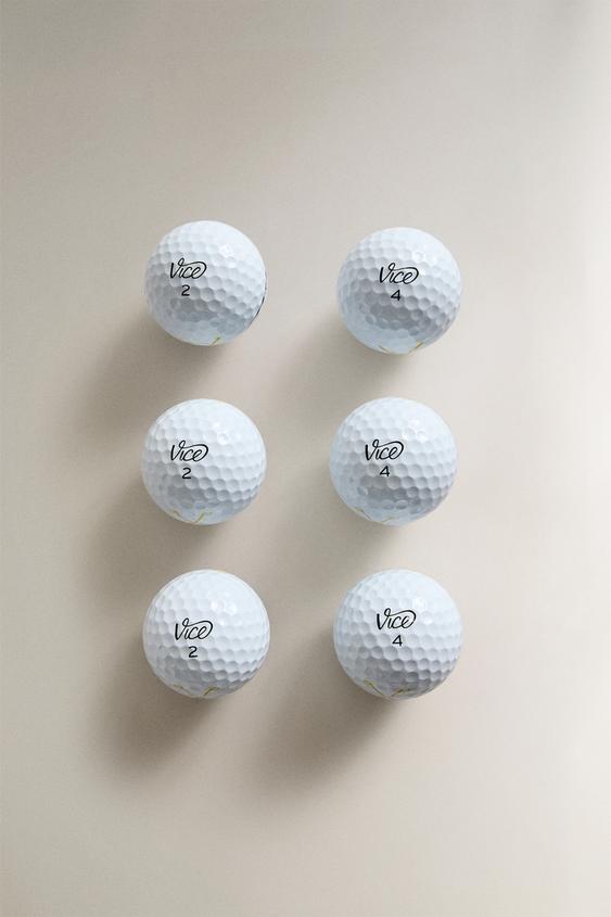 CONJUNTO DE BOLAS DE GOLFE PARES VICE PRO (CONJUNTO DE 6) - Multicolor da Zara - Imagem 0