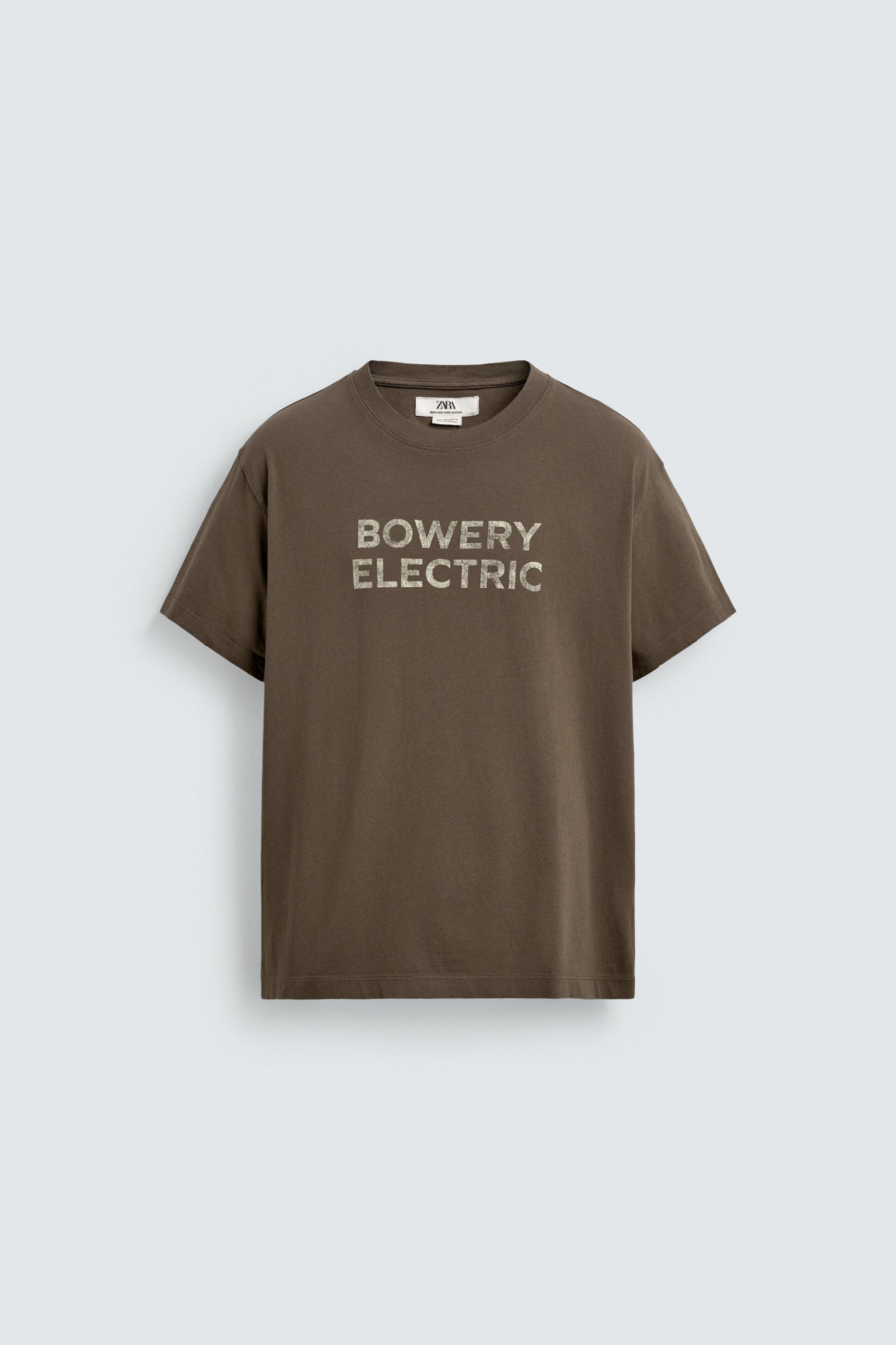 T-SHIRT BOXY FIT INSCRIPTION DÉLAVÉE