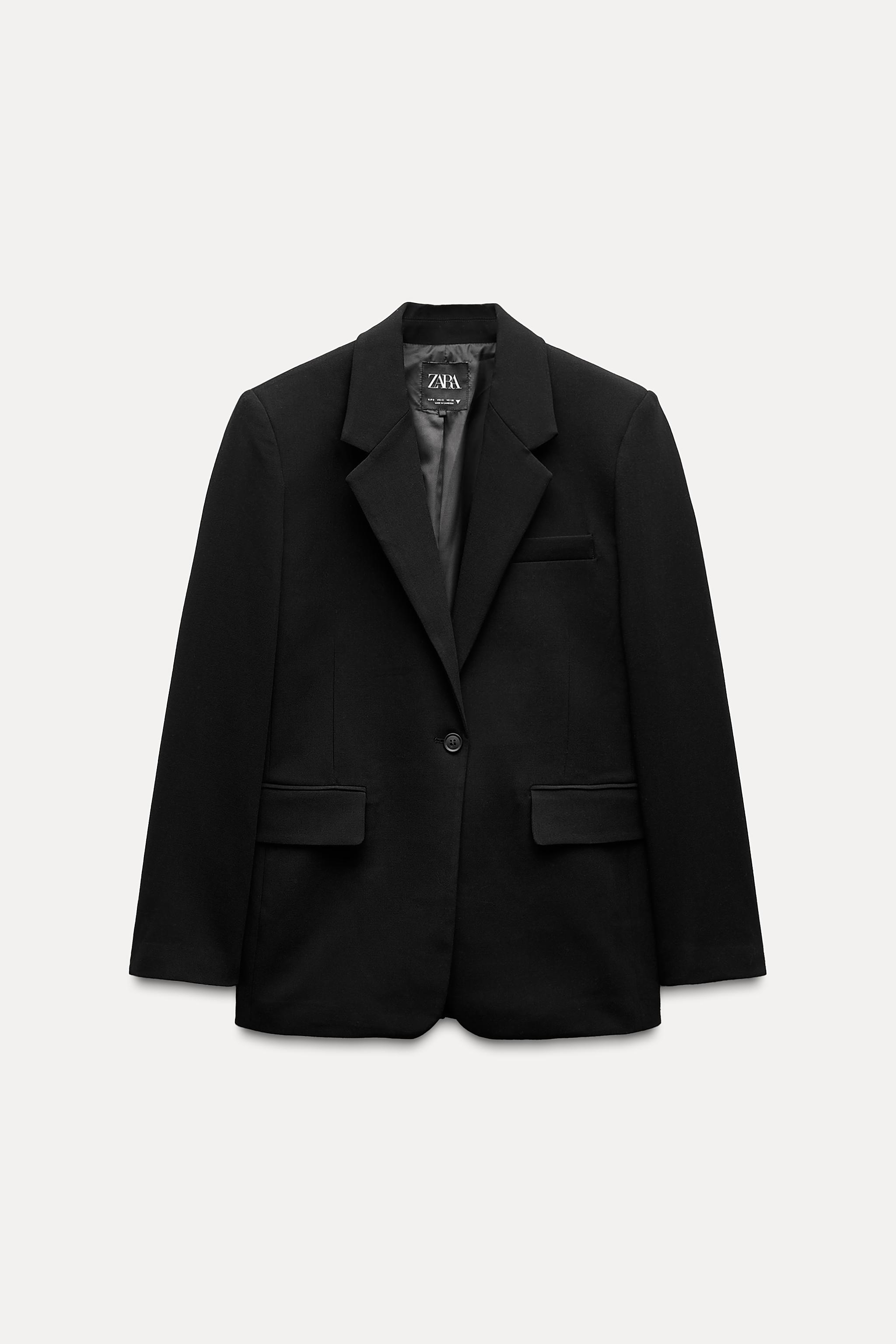 BLAZER BASIQUE Noir ZARA France