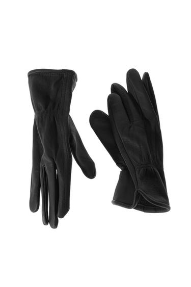GUANTES PIEL - Negro de Zara - Imagen 0