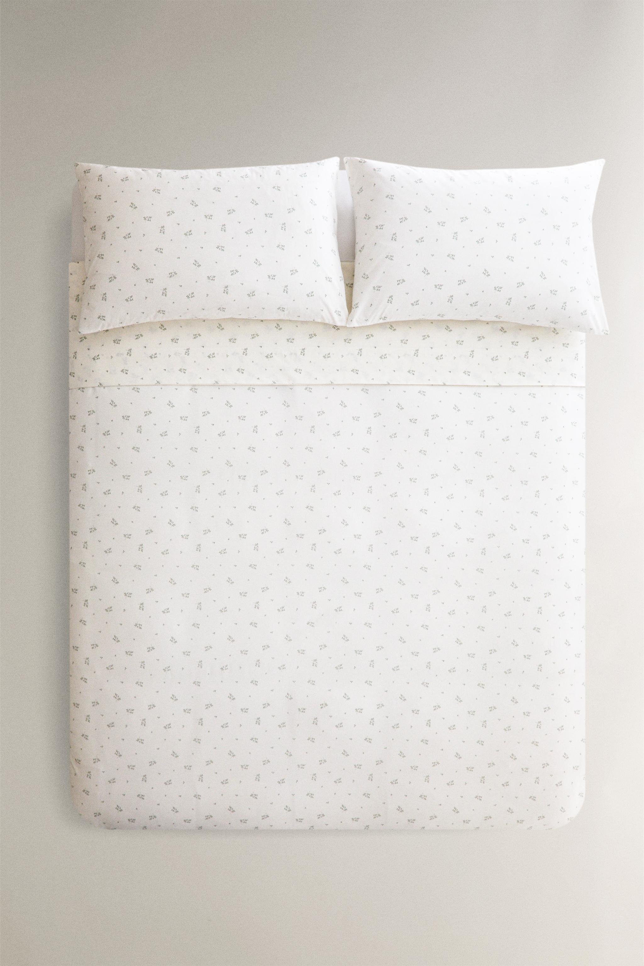 LEAF PRINT DUVET COVER