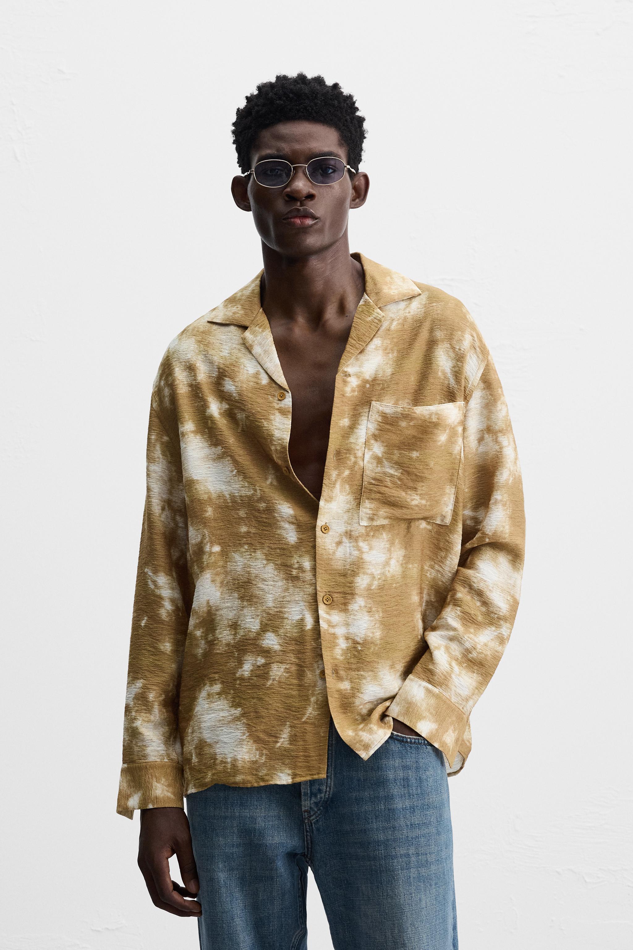 ZARA outlet TIE DYE SHIRT