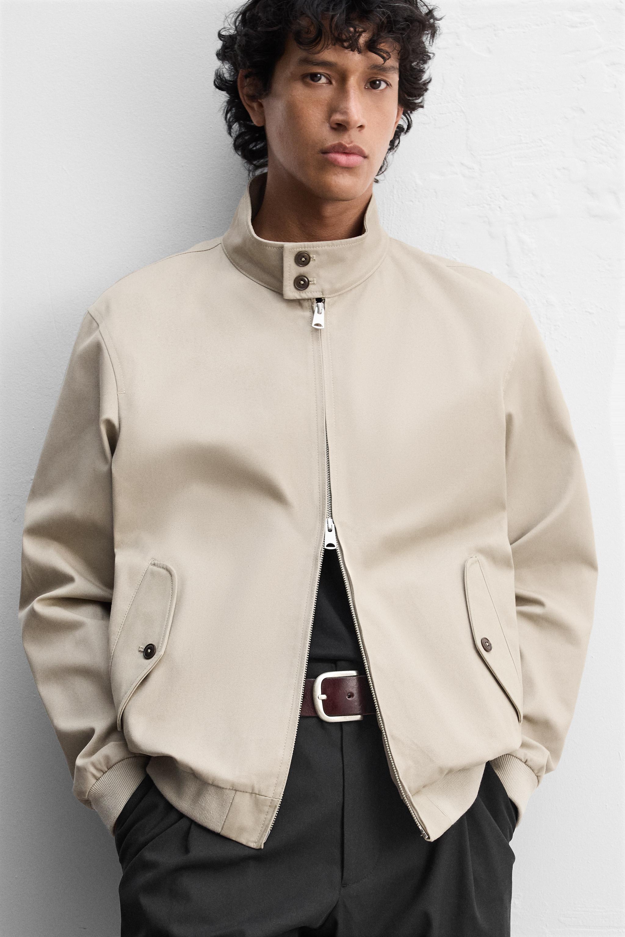 COTTON BOMBER JACKET