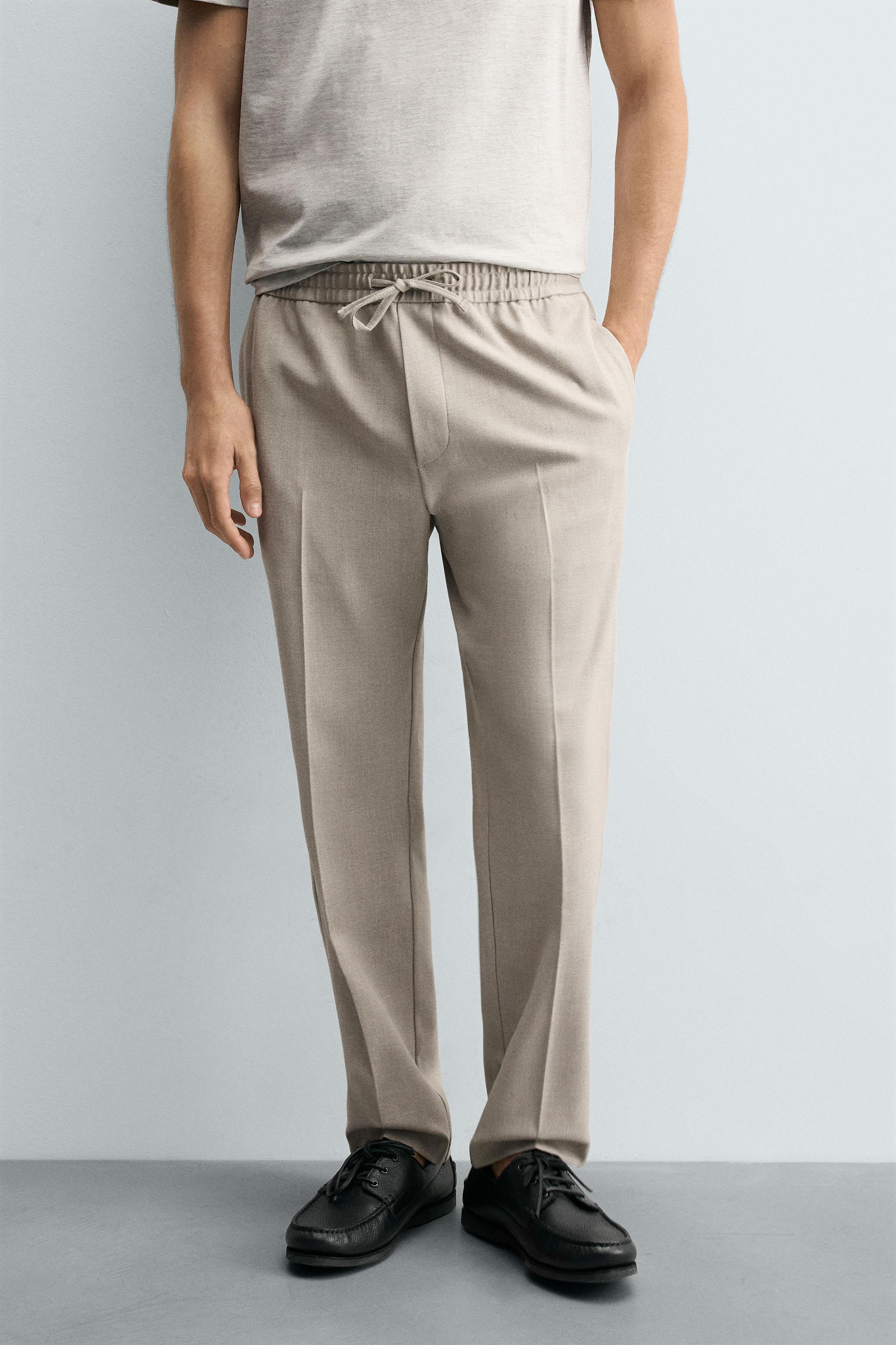 Мужские брюки Zara COMFORT JOGGER WAIST PANTS — фото 2