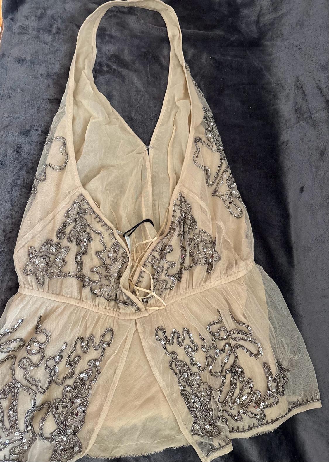 ΤΟΠ HALTER ΜΕ ΚΕΝΤΗΜΑΤΑ ZW COLLECTION LIMITED EDITION - Image 4