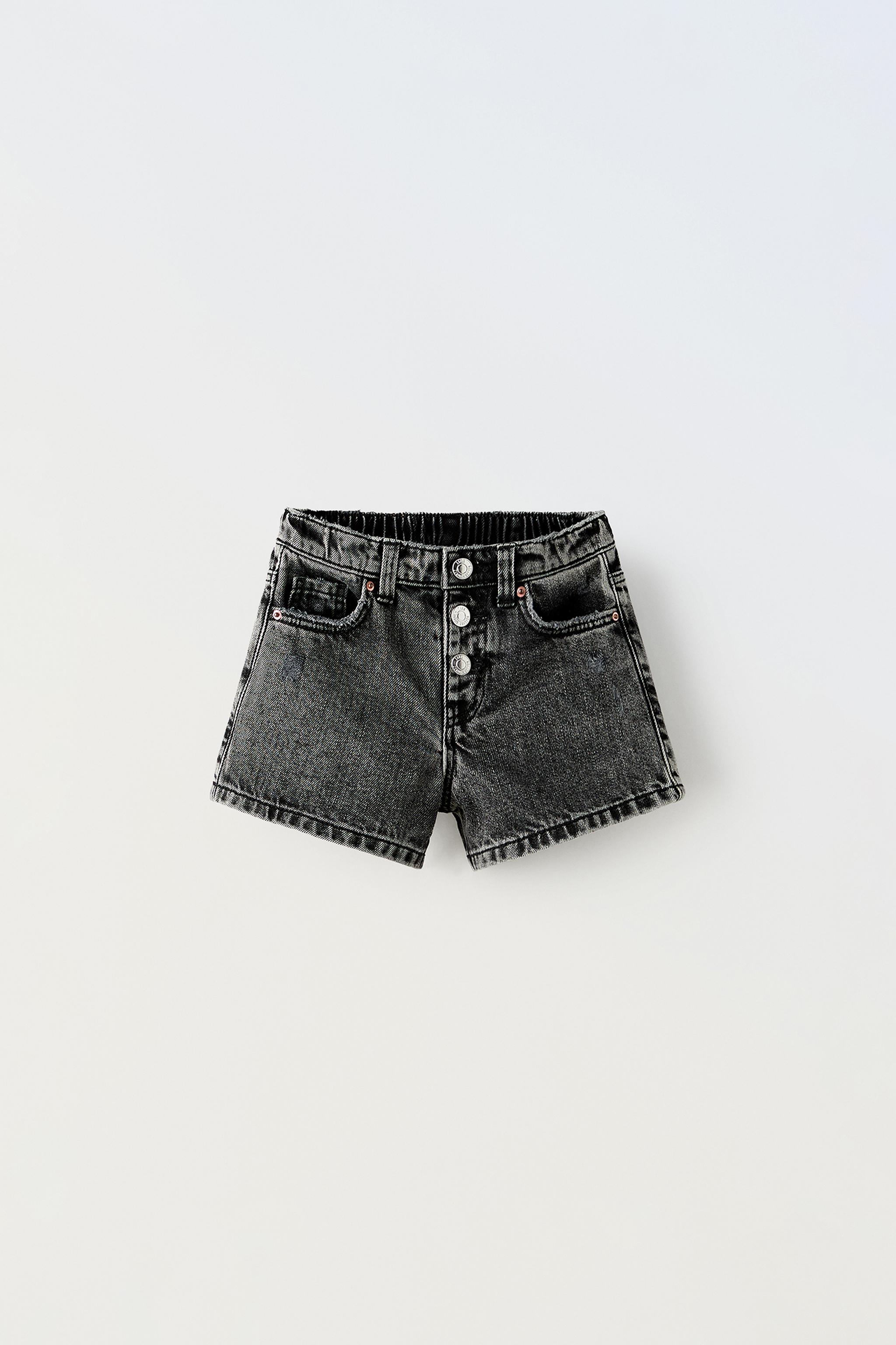 Shops zara ripped shorts